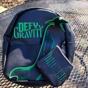 NWOT Universal City Studios WICKED Defy Gravity small backpack